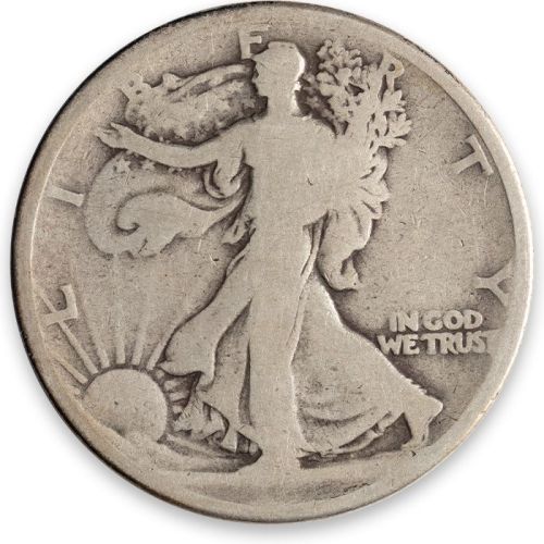 1921 Walking Liberty Half Dollar - Good (G)