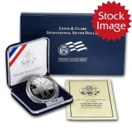 2004 Lewis and Clark Bicentennial Proof Silver Dollar