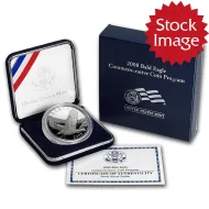2008 Bald Eagle Proof Silver Dollar