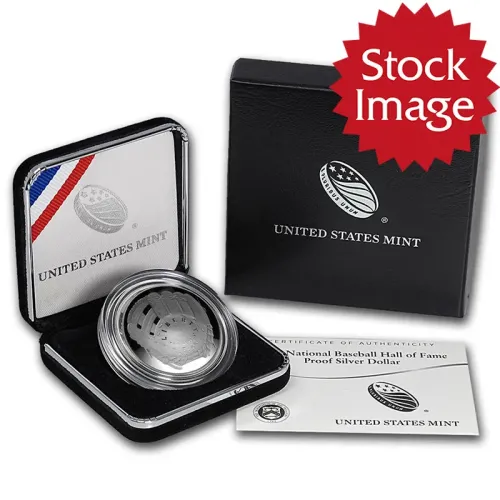 2014 Baseball Hall of Fame Proof Dollar