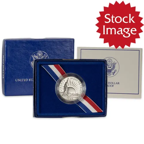 1986 United States Liberty Proof Half-Dollar