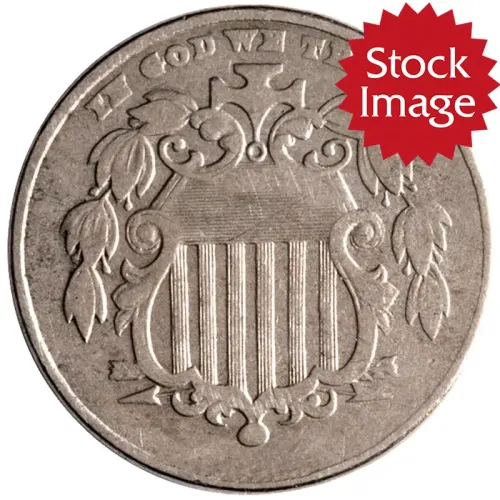 1868 Shield Nickel - Very Fine