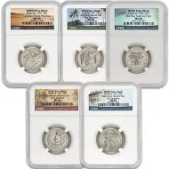 2020 W America the Beautiful Quarter Set V75 - NGC MS66