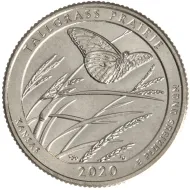 2020 W Washington Quarter V75 - Tallgrass Prairie - BU