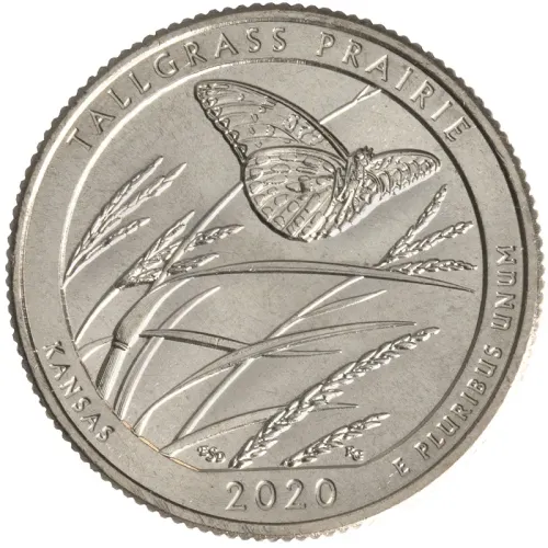 2020 W Washington Quarter V75 - Tallgrass Prairie - BU
