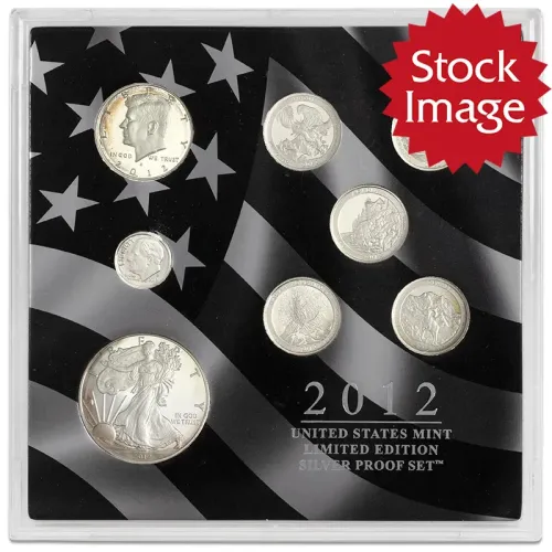 2012 United States Limited Edition Silver Proof Set - No OGP