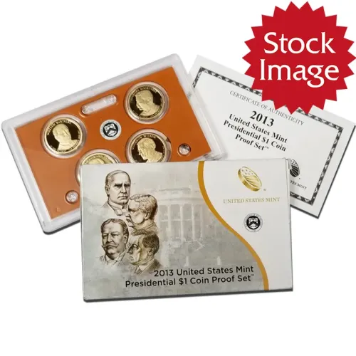2013 Presidential Dollar Proof Set