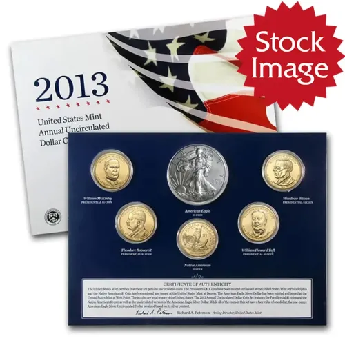 2013 Annual Uncirculated Dollar Coin Set