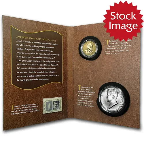 2015 John F Kennedy Coin and Chronicles Set