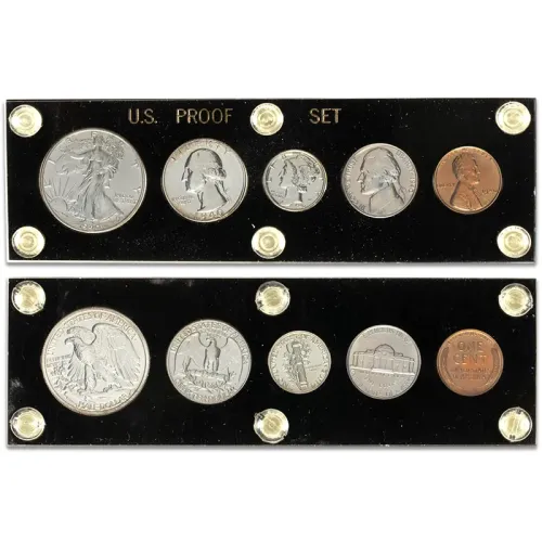 1940 United States Proof Set in Capital Plastic