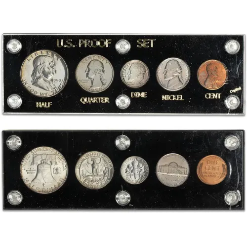 1950 United States Proof Set in Capital Plastic