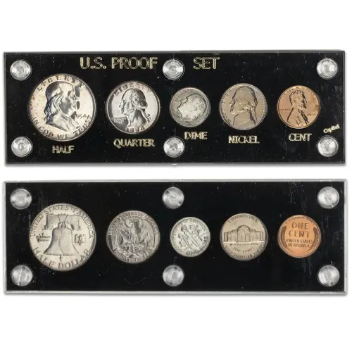 1954 United States Proof Set in Capital Plastic