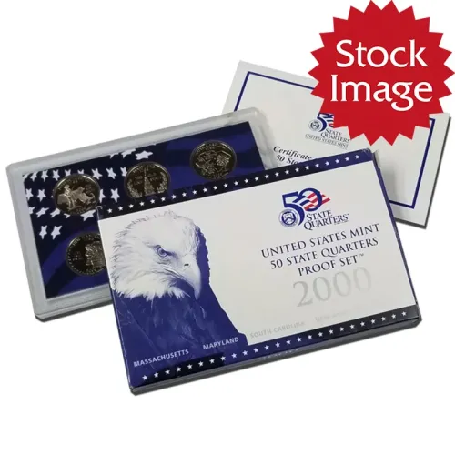 2000 United States 50 State Quarter Proof Set