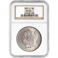 1885 O Morgan Dollar - NGC MS 65