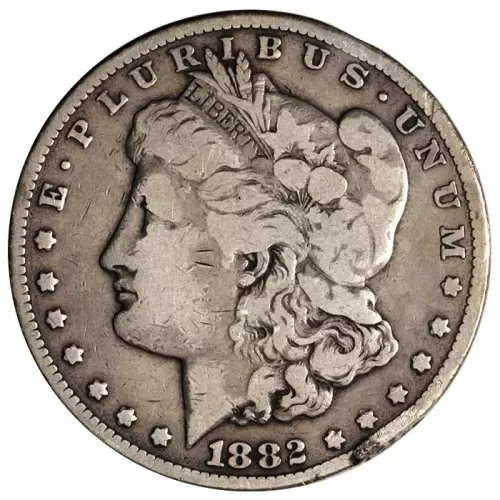 1882 CC Morgan Dollar -  Very Good (VG)