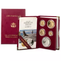 1995 American Gold Eagle Proof 10th Anniversary Set 