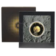 2023 Cameroon 500 CFA Francs  17.5g .999 Silver- Gilded Moon